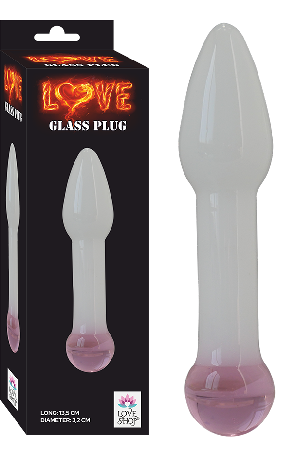 LOVE GLASS PLUG
