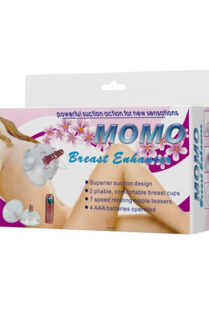 7 Fonksiyonlu Göğüs Uyarıcı (Titreşimli & Döner Başlıklı)