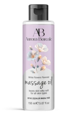 Aurora Boreale Beyaz Çiçek Aromalı Masaj Yağı 150 ML