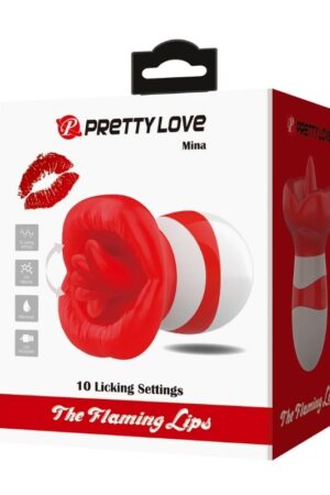 Mina Oynar Dil Haraketli Vibratör