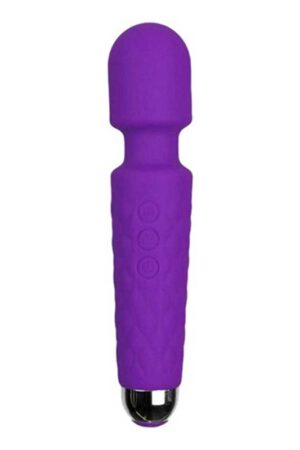 Female Wand Massager Şarjlı Vibratör - Mor