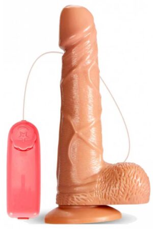 J.B. Titreşimli 17cm Swing Dildo Vibratör