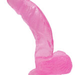 22,5cm Pembe Realistik Dildo No:175