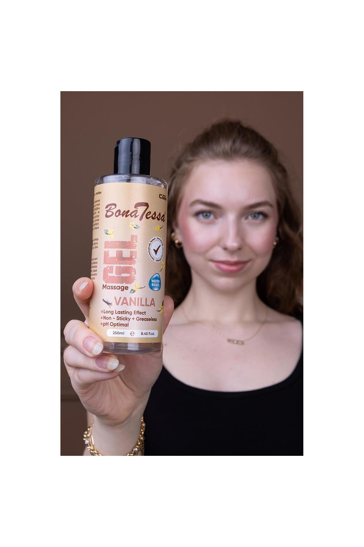 Bona Tessa Vanilya Aromalı Masaj Jeli 250 ml - Görsel 5