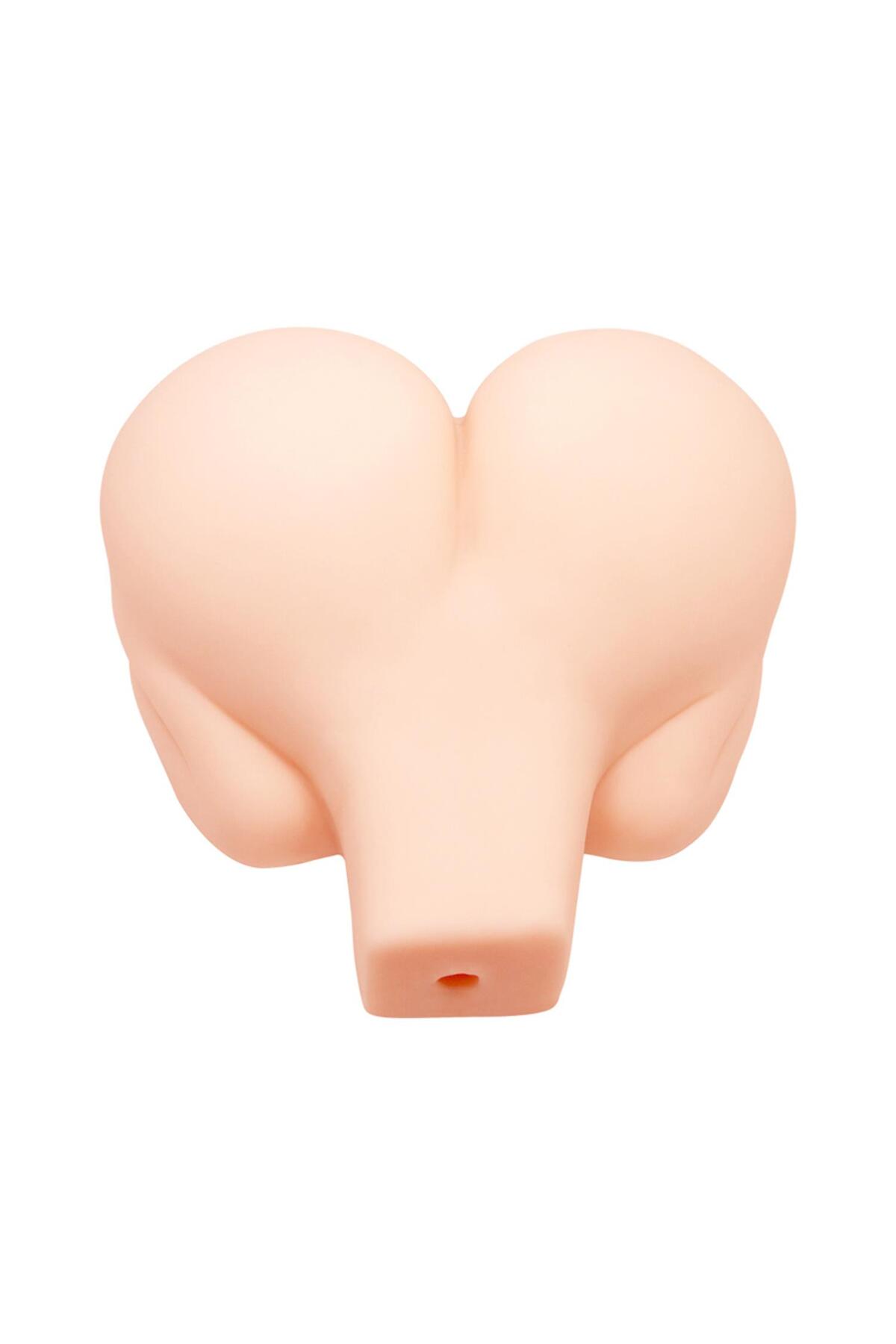 Crazy Bull Titreşimli Real-Skin Vajina & Anal Mastürbatör - Görsel 5
