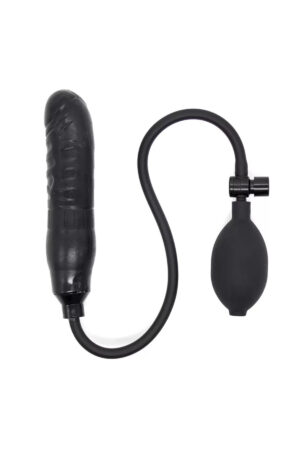 İnflatable Anal Butt Plug Şişirilebilir Silikon Yapay Penis Vajinismus Eğitimi Realistik Dildo