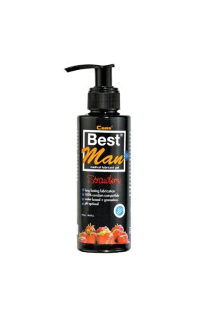 Best Man Çilek Aromalı Kayganlaştırıcı Jel 150 ml