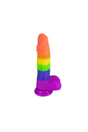Rainbow Dildo 19 cm