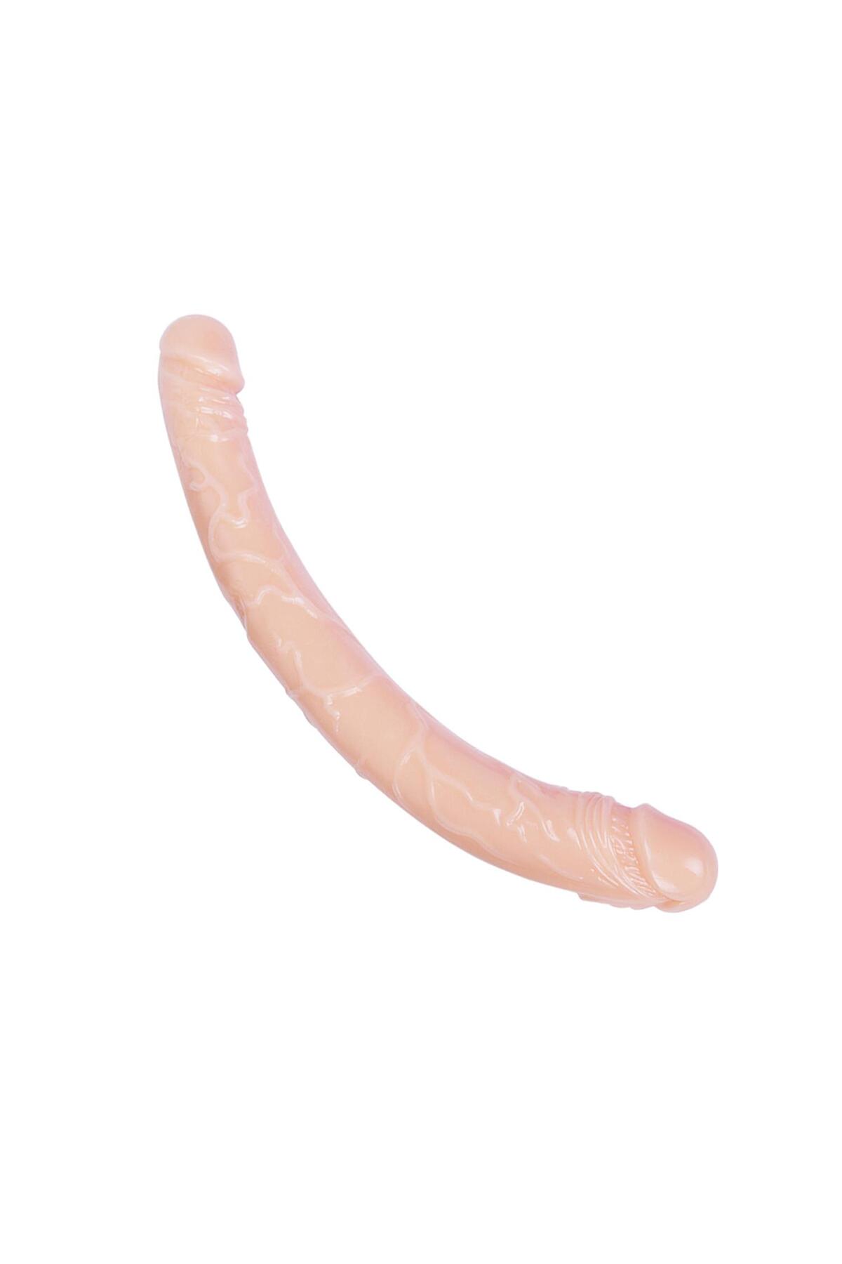 Çift Uçlu Realistik Dildo – 37,5 cm - Görsel 2