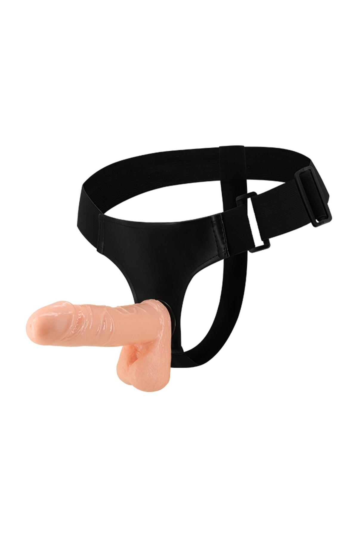 Baile Ultra Passionate Ayarlanabilir Strap-On Harness Dildo 17,5 cm - Görsel 2