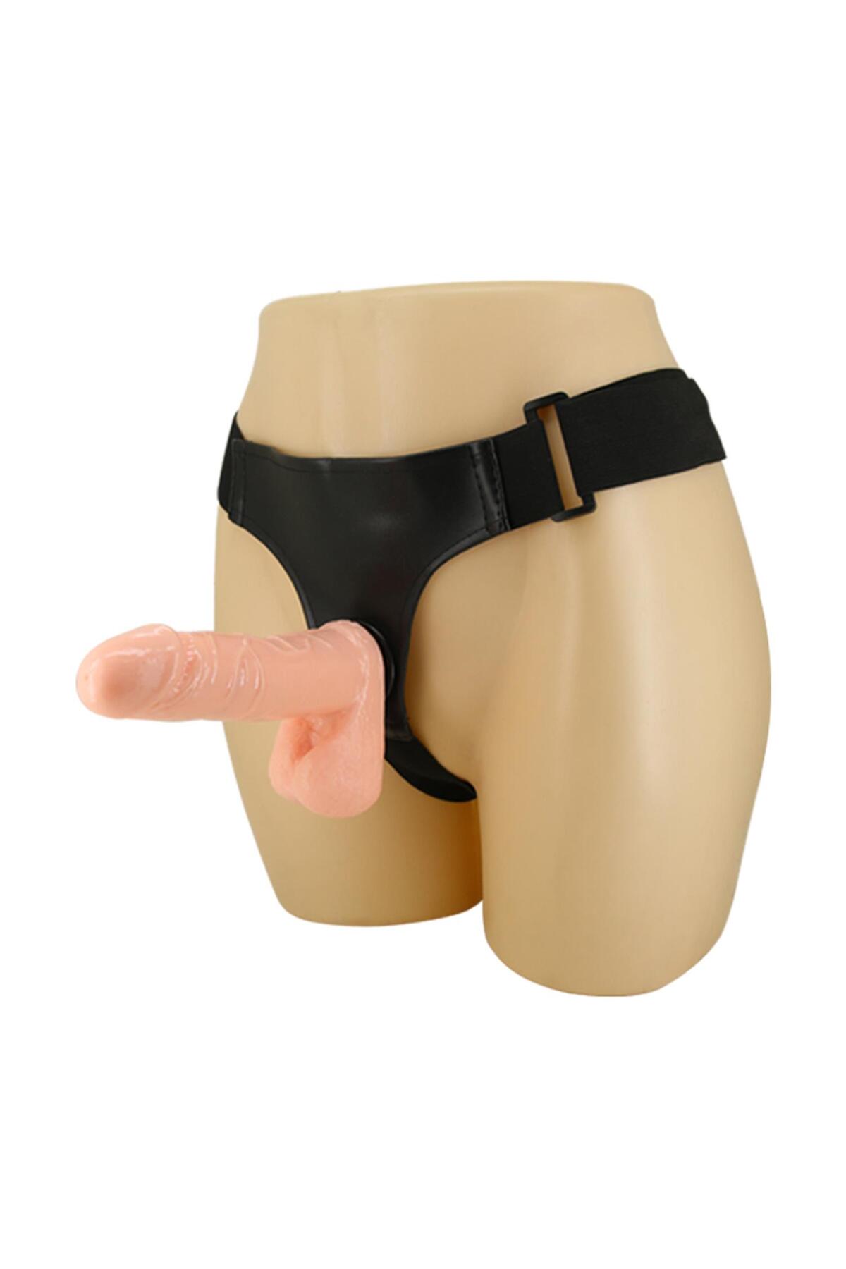 Baile Ultra Passionate Ayarlanabilir Strap-On Harness Dildo 17,5 cm - Görsel 3