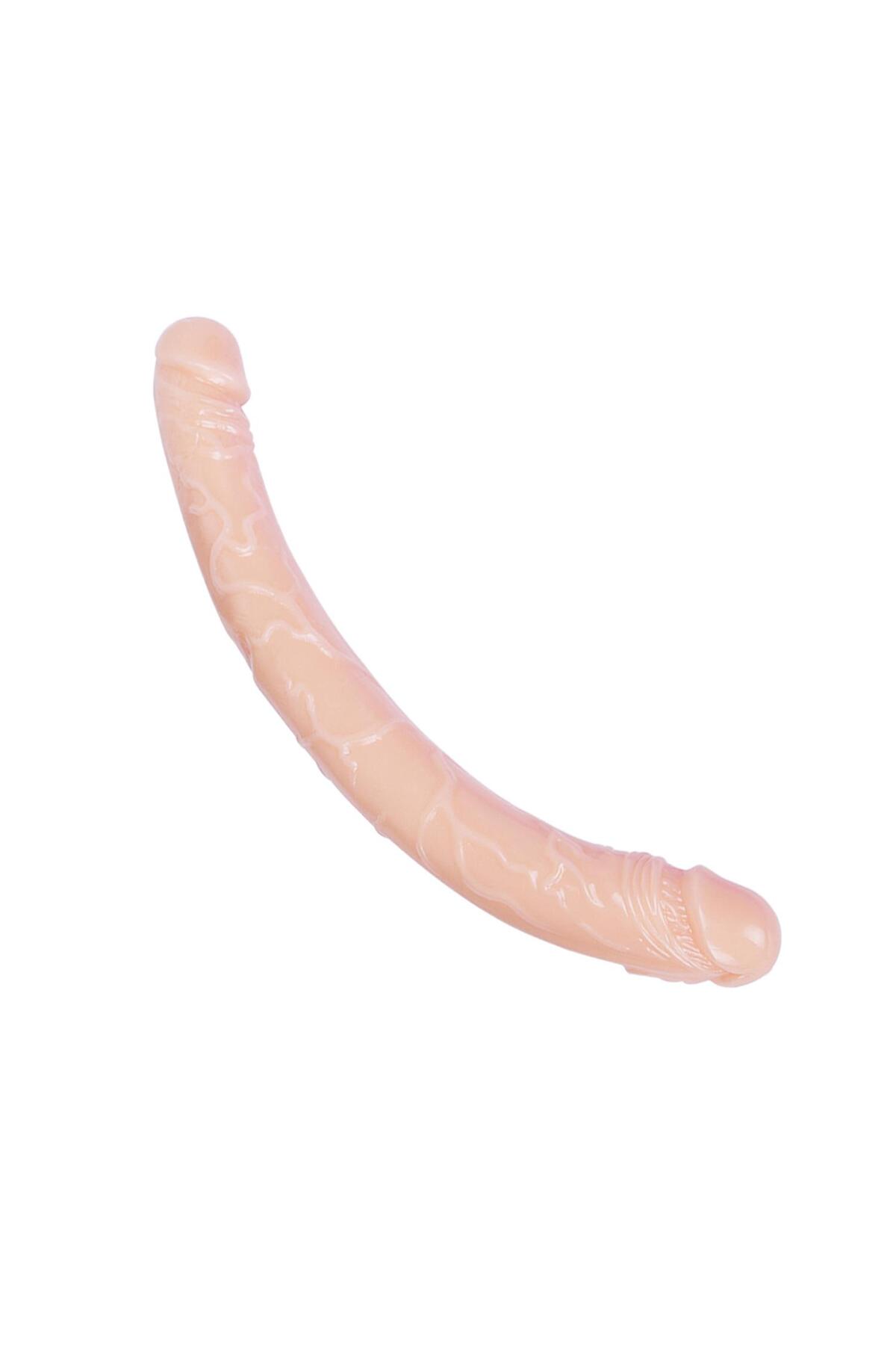 Çift Uçlu Realistik Dildo – 38 cm - Görsel 2