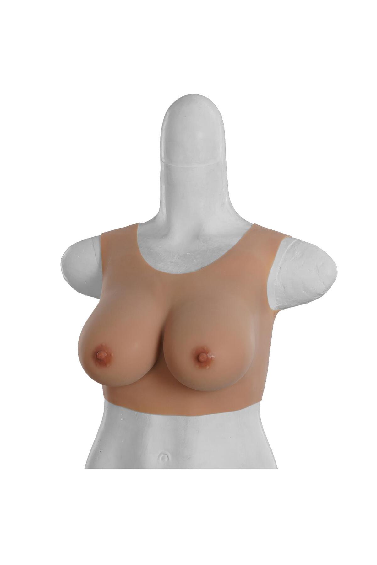 Giyilebilir Silikon Göğüs Sarışın Küçük Boy C Cup - Görsel 2