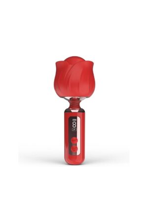 Rose Vibratör – 360° Döner Başlıklı, Sessiz ve Su Geçirmez, Dijital Ekranlı