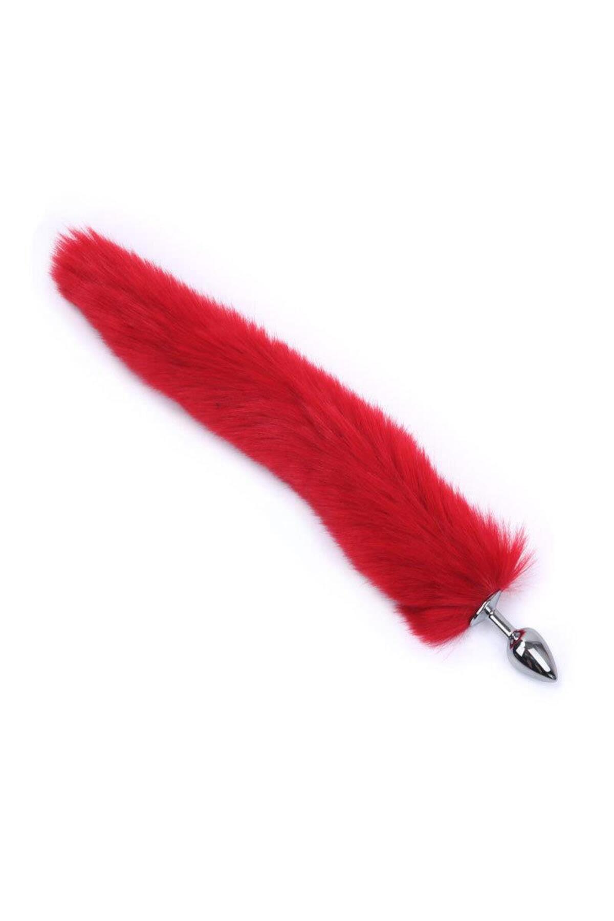 Tilki Kuyruk Anal Plug Karışık Renkler Küçük Boy - Görsel 4
