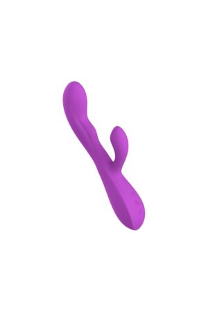 Modern Uyarıcılı Rabbit Vibratör Mor