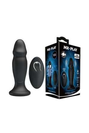 Mr Play 12 Modlu Uzaktan Kumandalı Şarjlı Titreşimli Anal Plug