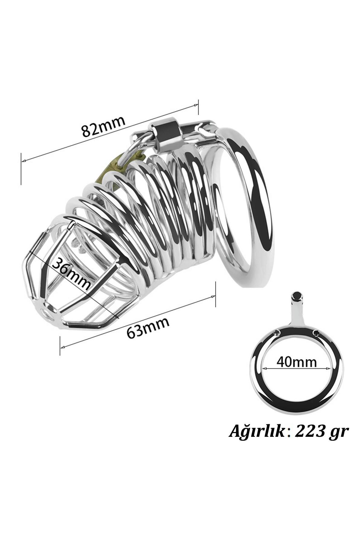 Metalik Penis Kilidi 50mm - Görsel 2