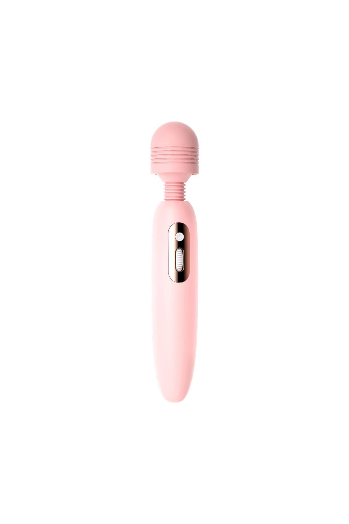 Modern Masaj Wand Vibratör Pembe