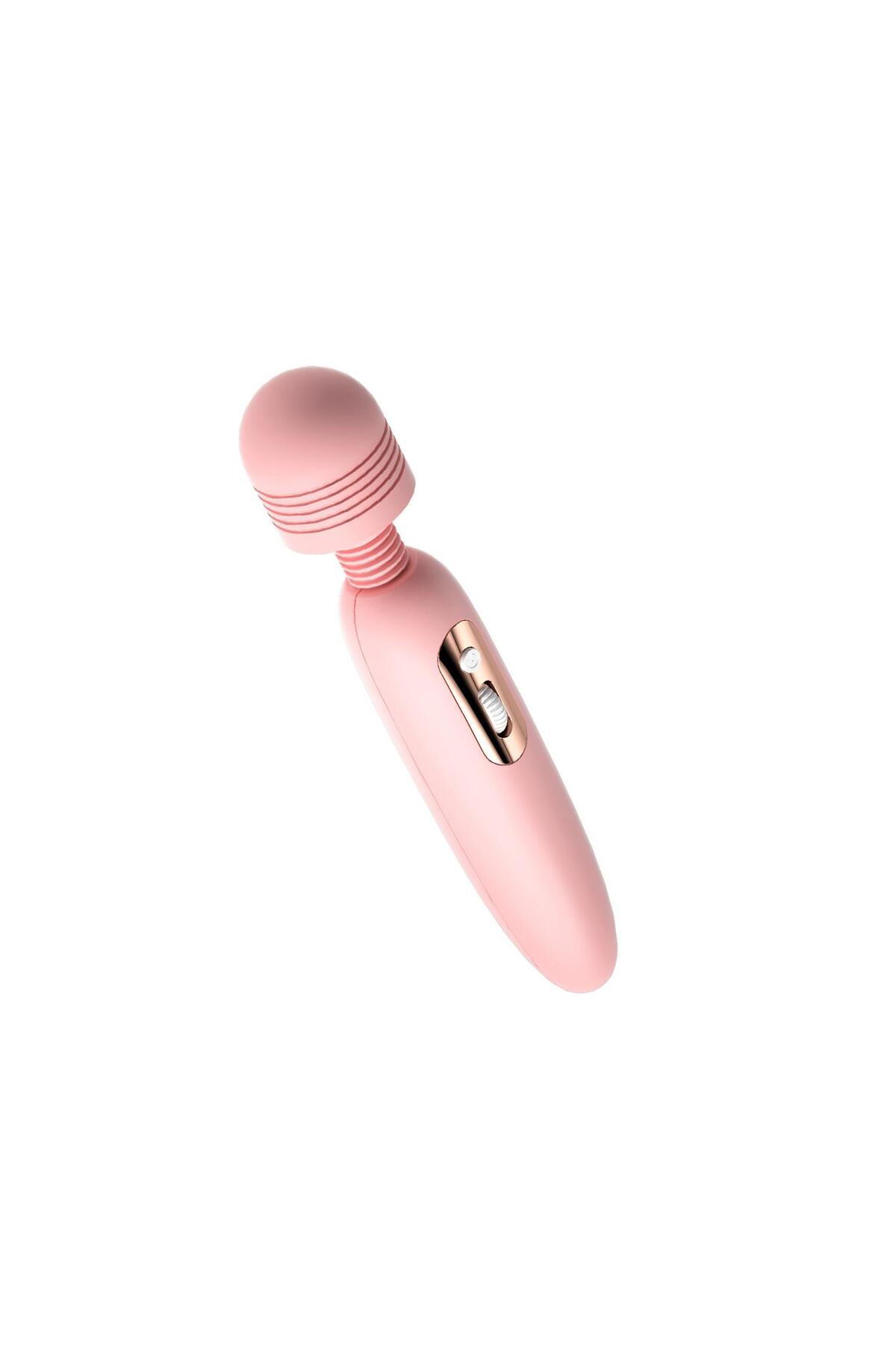 Modern Masaj Wand Vibratör Pembe - Görsel 2
