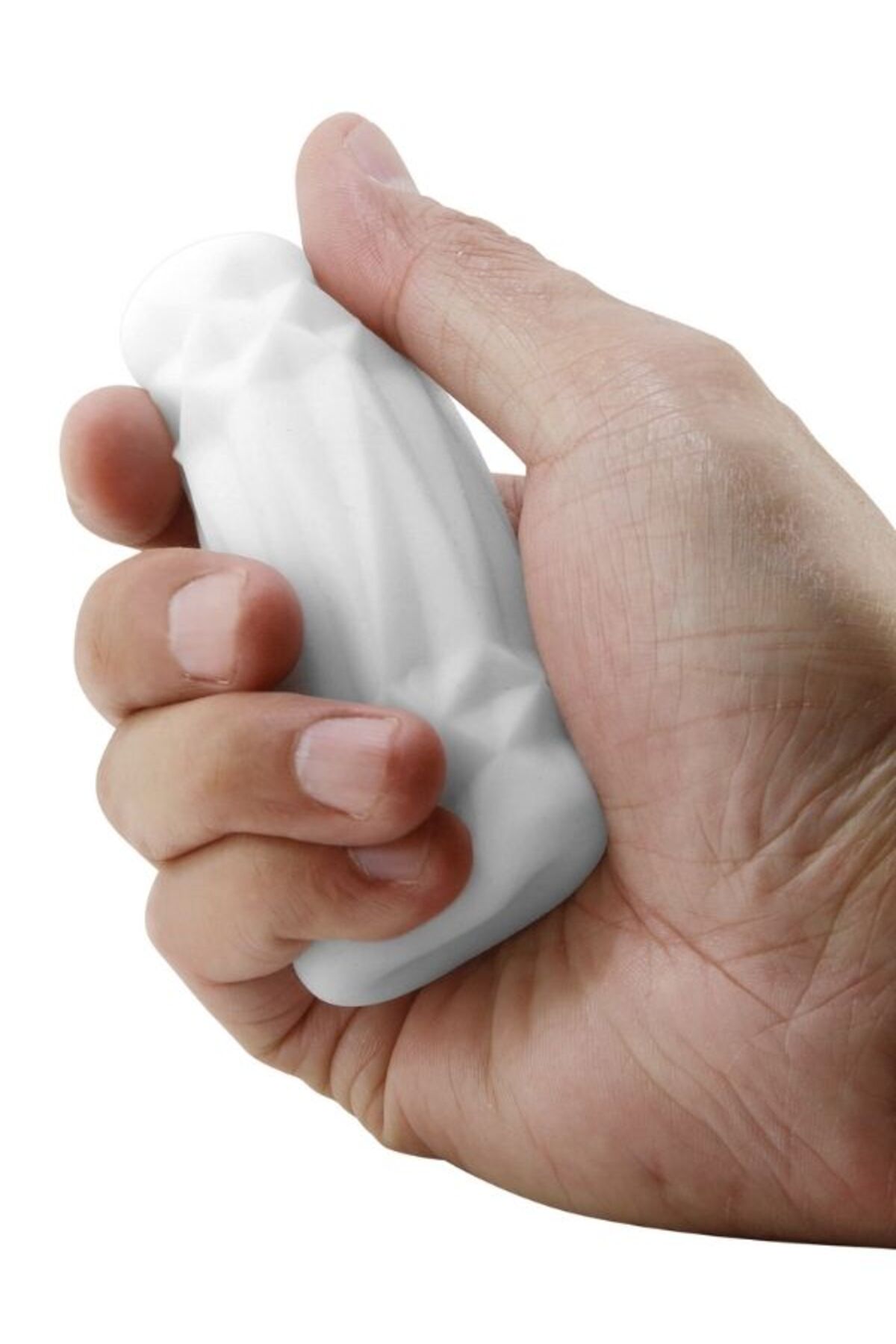 Super Soft Material 3d Stimulating Kola Kutusu Şeklinde Mastürbatör Mavi - Görsel 3