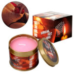 Sensual Hot Wax Pink Massage Candle Kokulu Masaj Mumu Düşük Sıcaklıkta Damla Mum