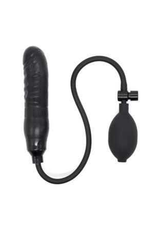 İnflatable Anal Butt Plug Şişirilebilir Silikon Yapay Penis Vajinismus Eğitimi Realistik Dildo