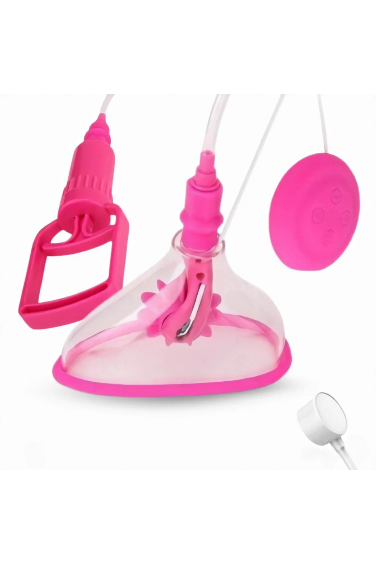 ORAL VAGINA PUMP Ultra Güçlü Emiş ve Klitoris Uyarıcı Dil Hareketlerine Sahip Vajina Pompası