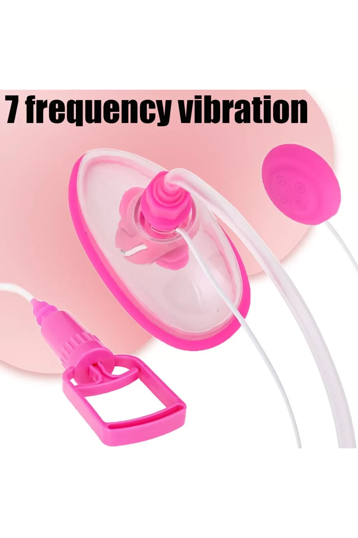 ORAL VAGINA PUMP Ultra Güçlü Emiş ve Klitoris Uyarıcı Dil Hareketlerine Sahip Vajina Pompası - Görsel 2