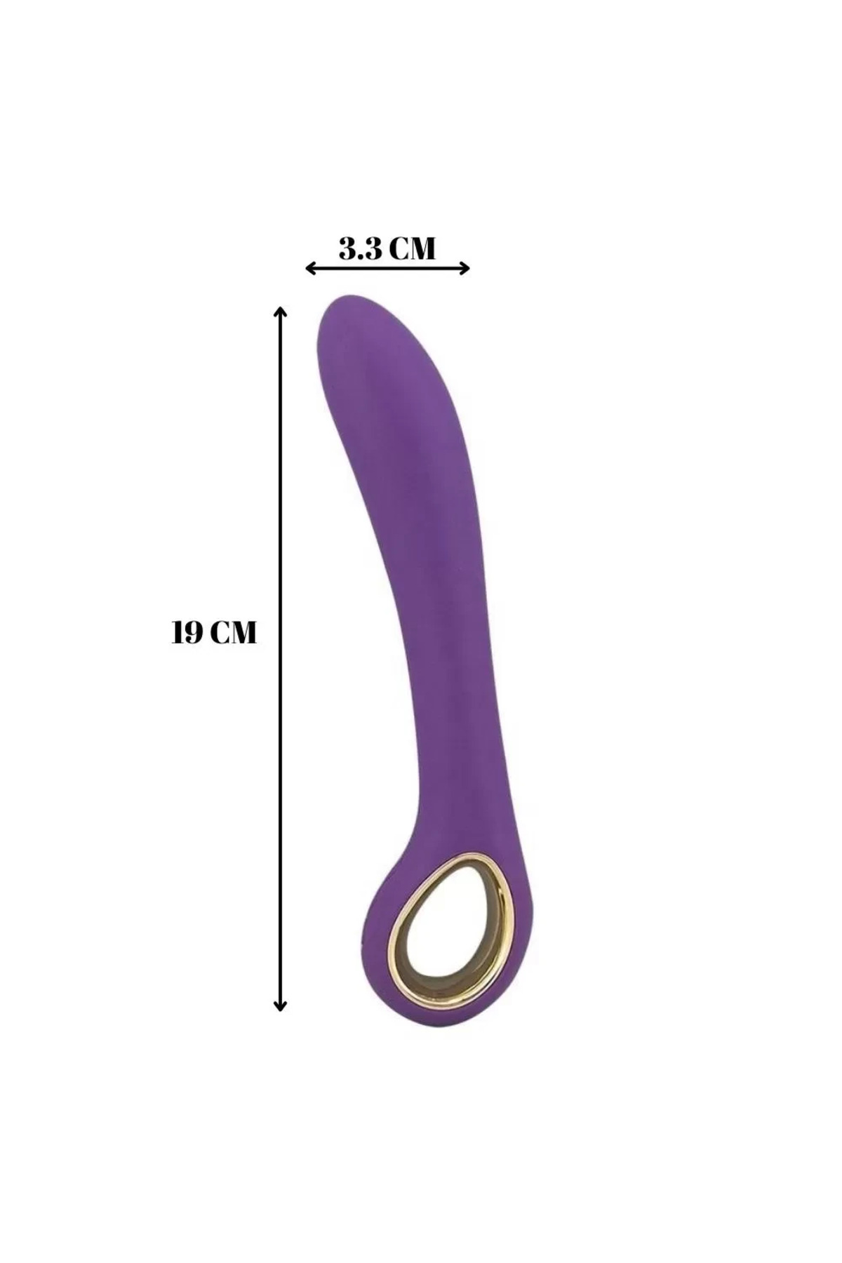 LICI Tutma Aparatlı Çok Amaçlı Kullanılabilir G-Spot Uyarıcı Vibratör - Mor - Görsel 2