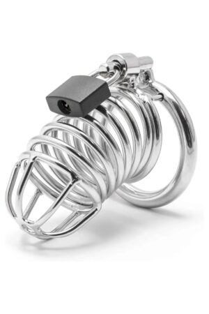 Metal Penis Kilidi Chastity Cock Cage Erkek Bekaret Penis Esaret Kafesi