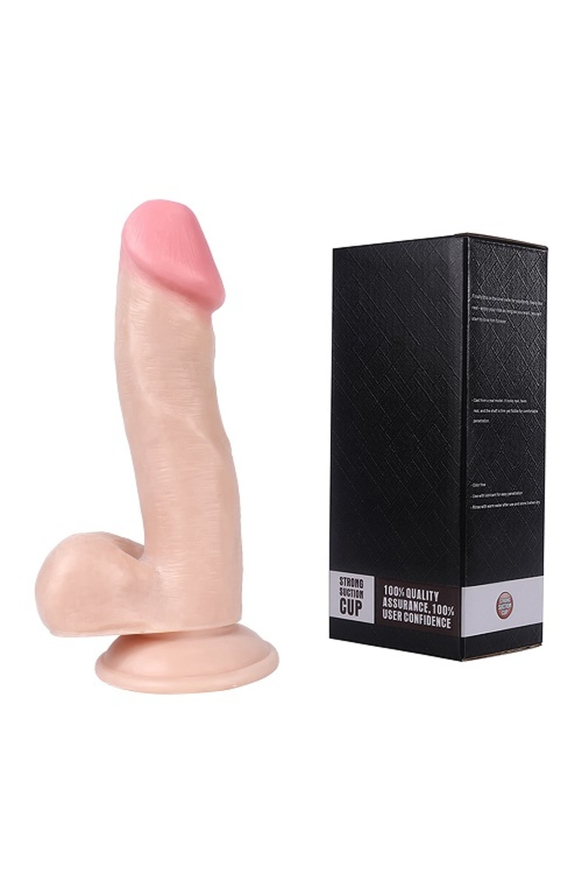Xise 17 CM Vantuzlu Gerçekçi Realistik Penis Dildo - Görsel 5