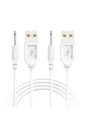 Vibratör İçin DC Uçlu USB Şarj Kablosu 30 cm