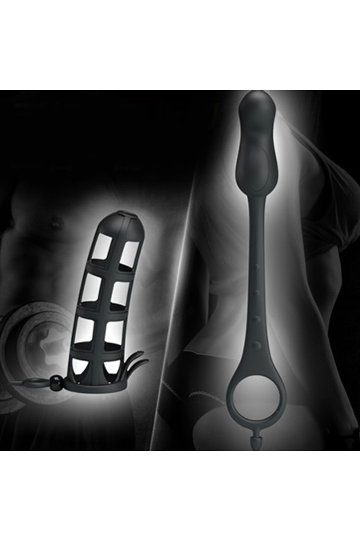 Hercules Anal Plug Fantezi Penis Kafesi Stimülatör - Görsel 3