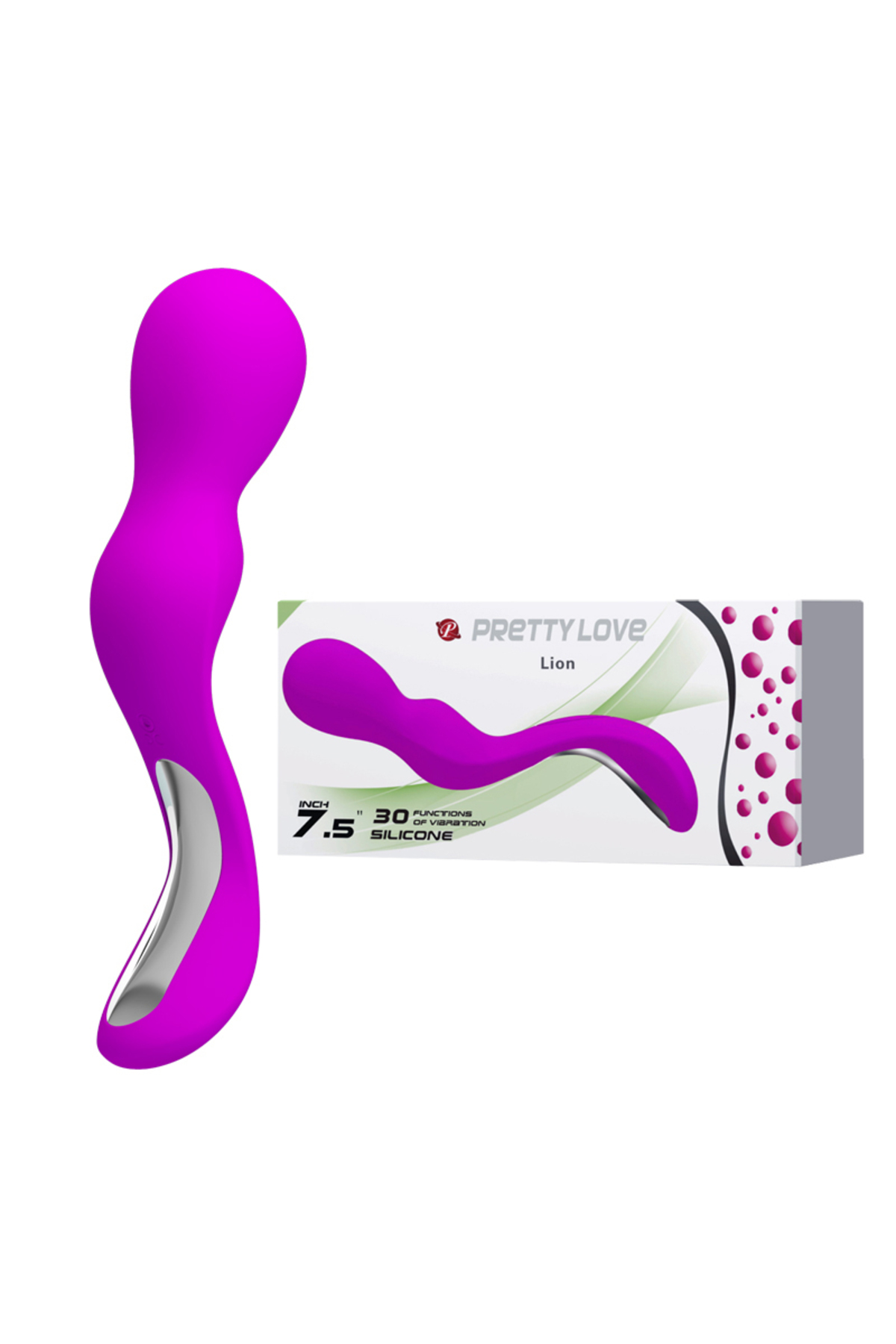 Lion 30 Titreşimli Şarjlı Teknolojik Vibratör G-spot Mastürbatör