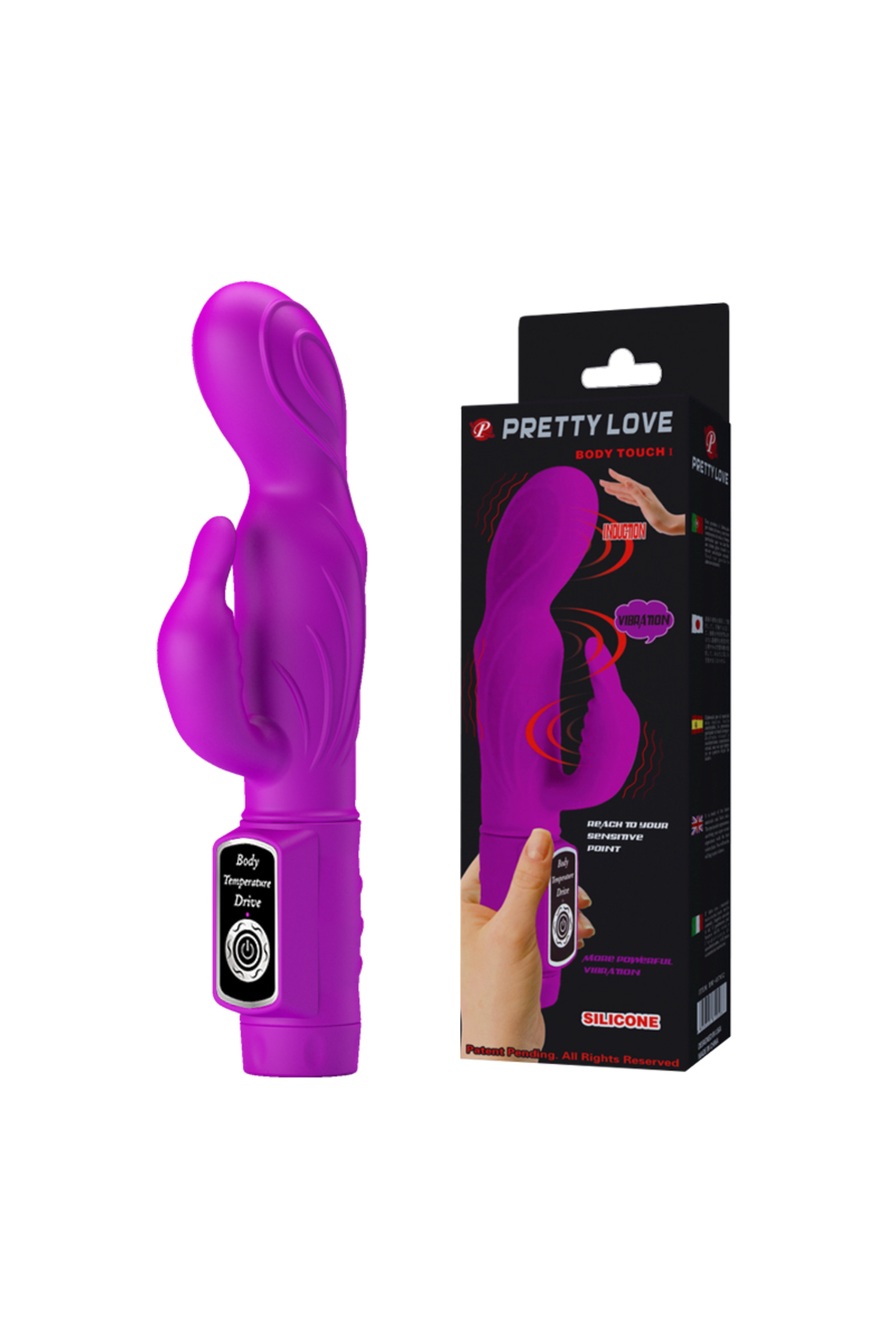 Touch Titreşimli Klitoral Vibratör G-Spot Teknolojik Mastürbatör
