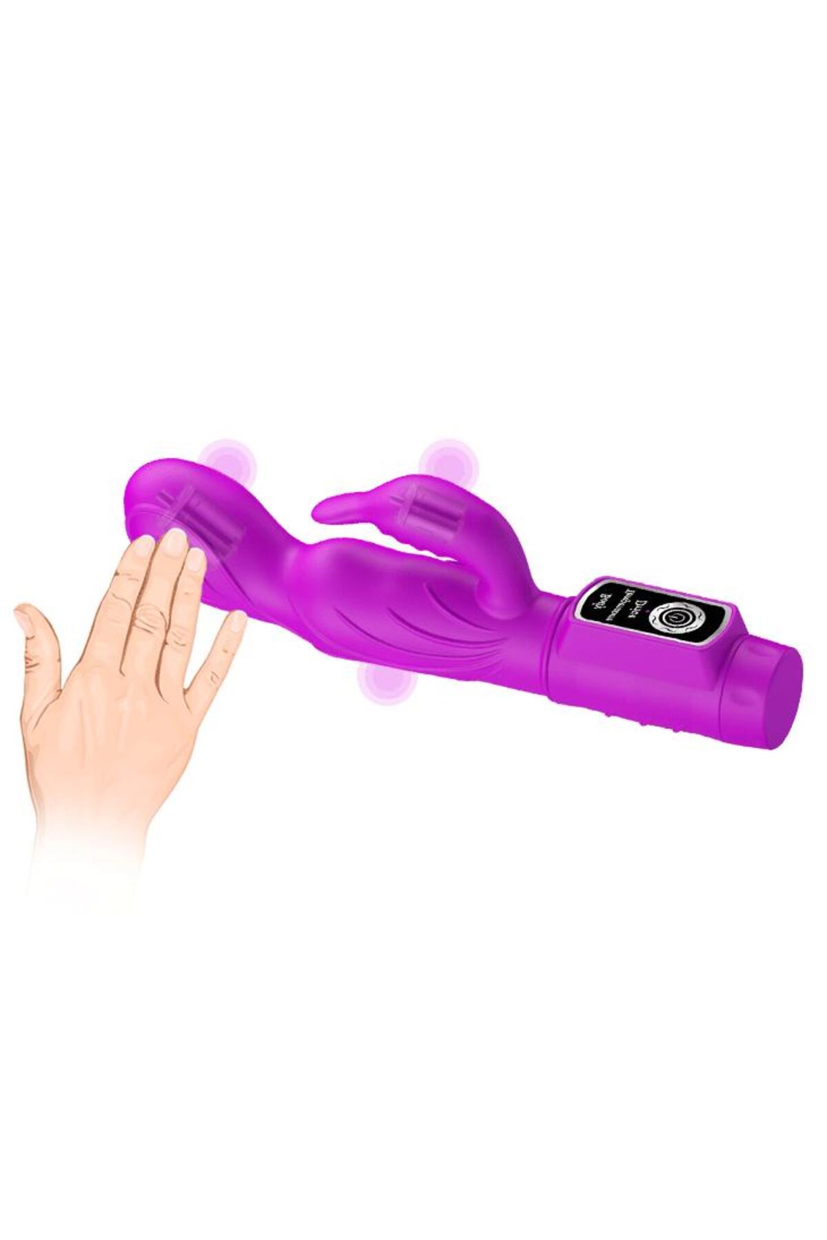 Touch Titreşimli Klitoral Vibratör G-Spot Teknolojik Mastürbatör - Görsel 4
