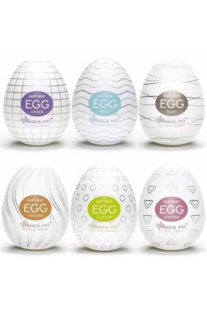 Magical Kiss Egg Erkeklere Özel Esnek Yumurta 6'lı