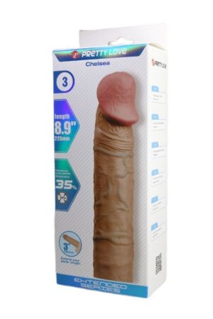Chelsea Gerçek Hissiyatlı Uzatıcı Penis Kılıfı