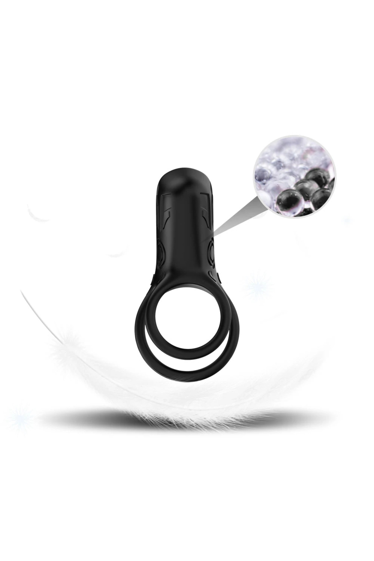 PRIME TOYS Rinse Şarjlı Güçlü Titreşimli Su Geçirmez Klitoris Uyarıcı Testis ve Penis Yüzüğü - Görsel 8