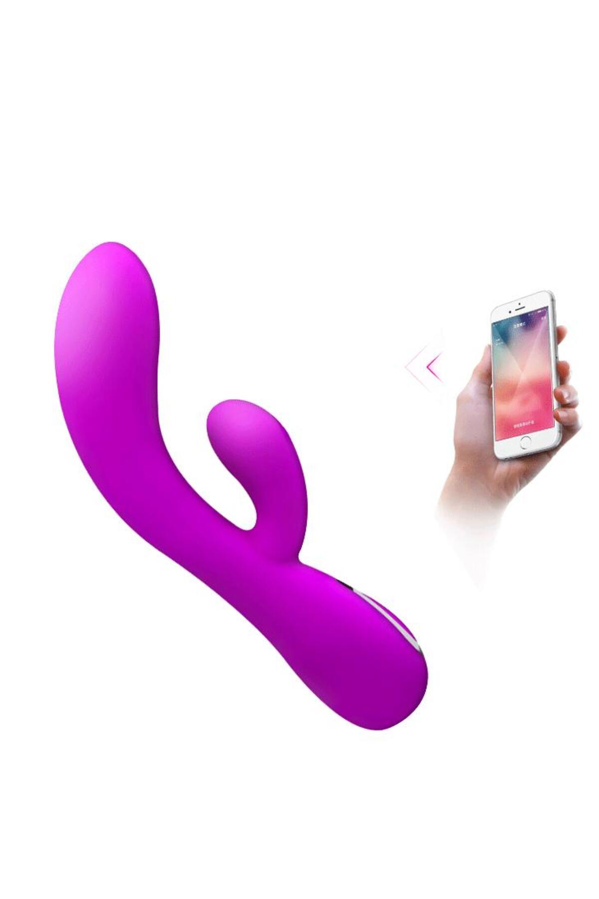 USB Şarjlı Mobil Uyumlu Bluetooth Özellikli Teknolojik Vibratör - Görsel 5