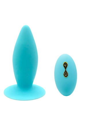 MOLOVE Kablosuz Kumandalı Vantuzlu Silikon Anal Plug Vibratör