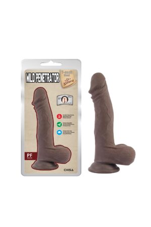 Chisa Wild Penetrator Kahverengi Realistik Dildo 21,5 cm