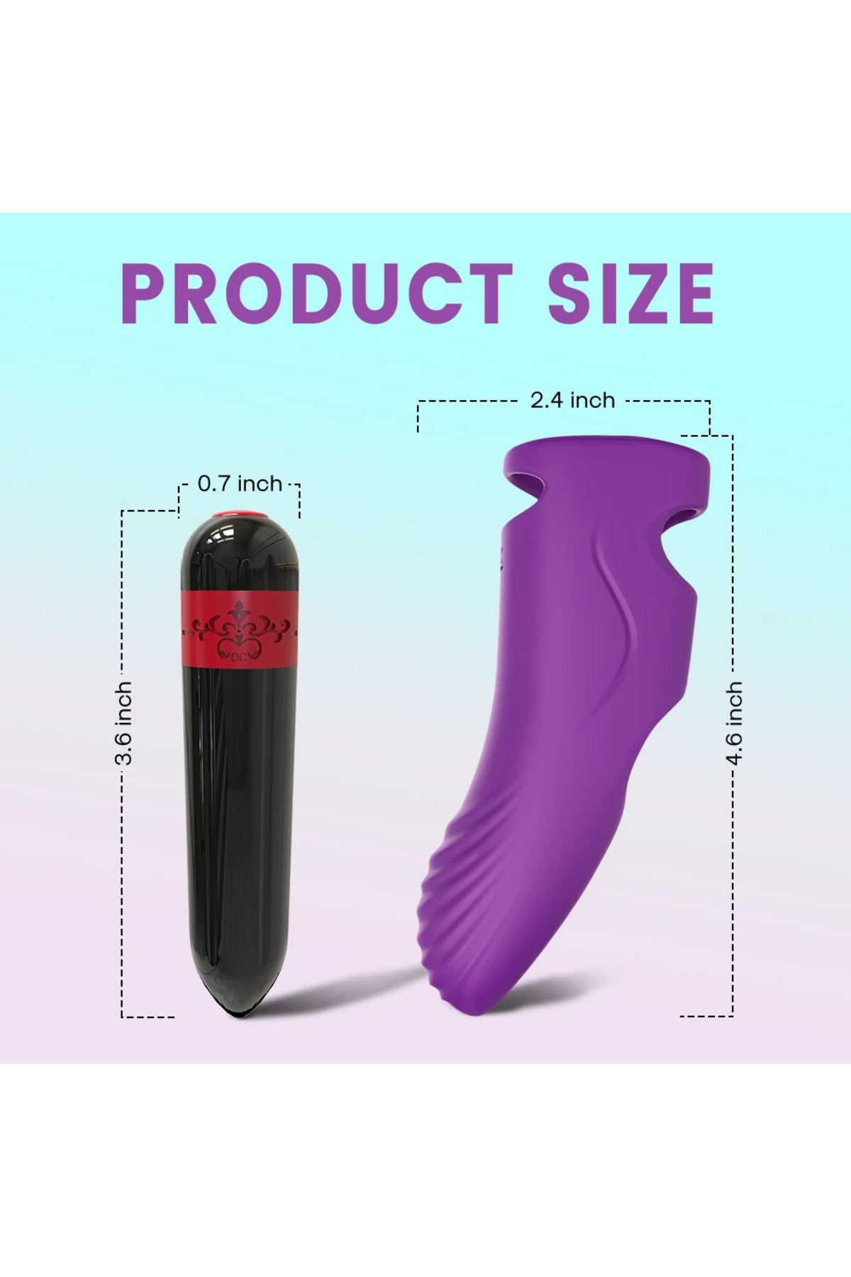 PRIME TOYS Aurora Şarjlı G Nokta ve Klitoris Uyarıcı Parmağa Takılabilir Mini Vibratör - Mor - Görsel 8