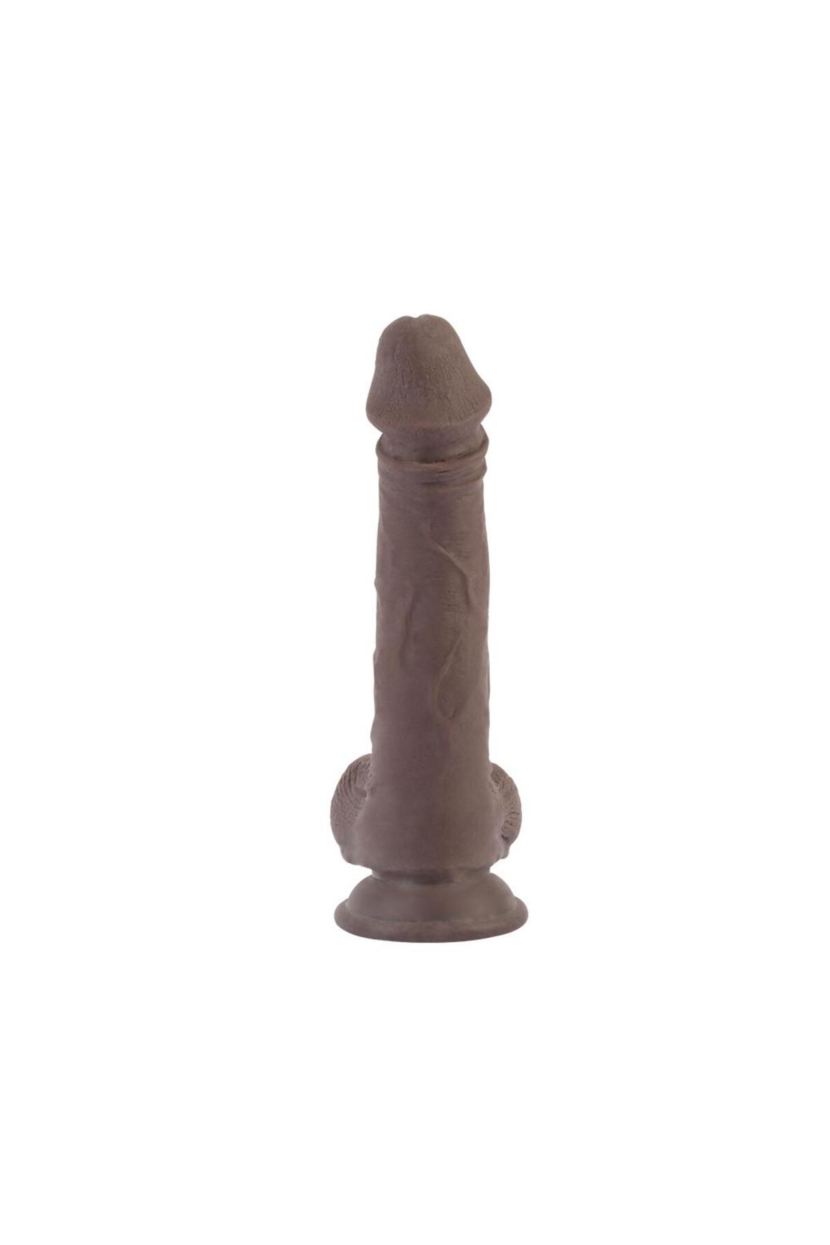 Chisa Wild Penetrator Kahverengi Realistik Dildo 21,5 cm - Görsel 3