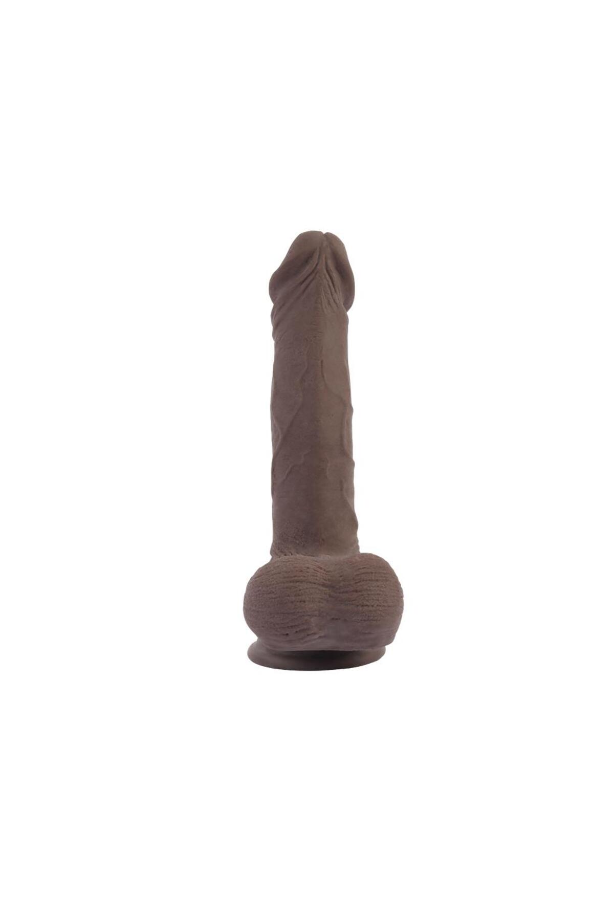 Chisa Wild Penetrator Kahverengi Realistik Dildo 21,5 cm - Görsel 5