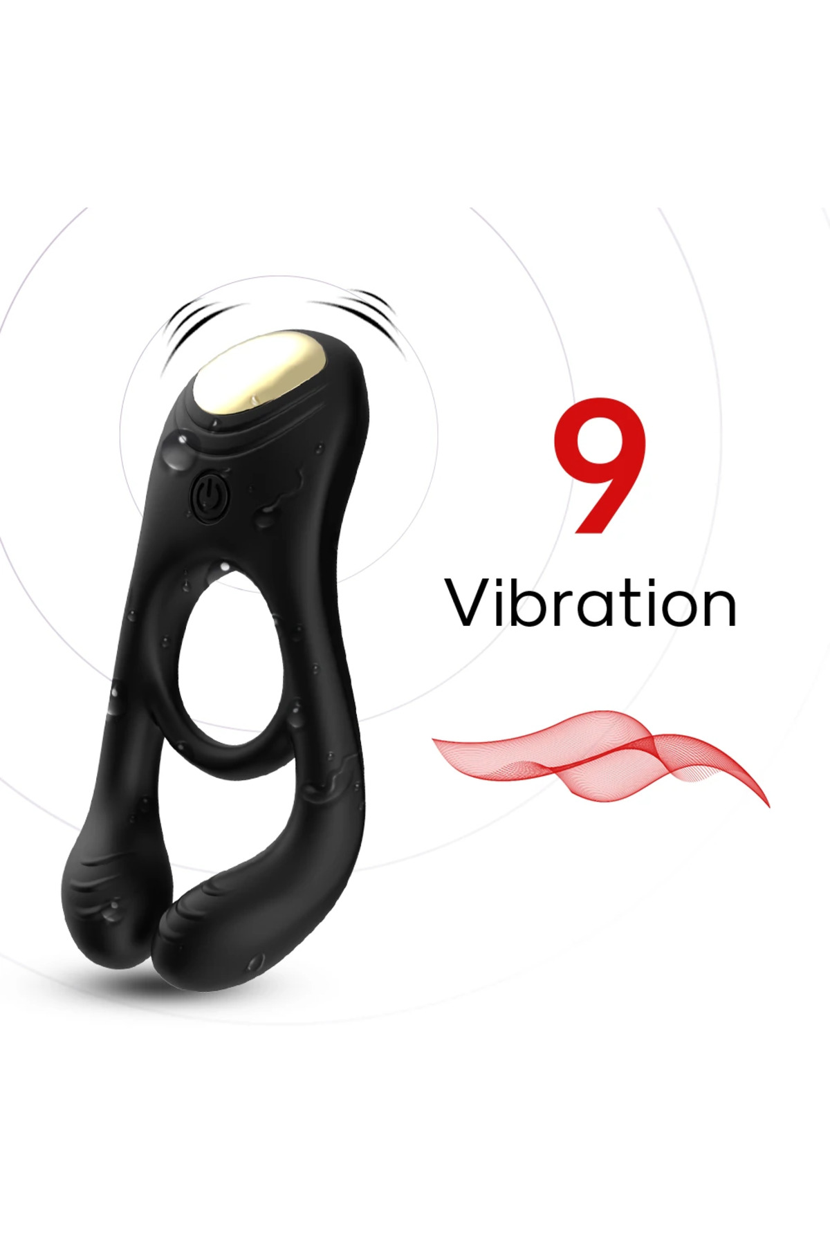 PRIME TOYS Veyron Şarjlı Güçlü Titreşimli Testis ve Klitoris Uyarıcı Vibratör Penis Yüzüğü - Görsel 3