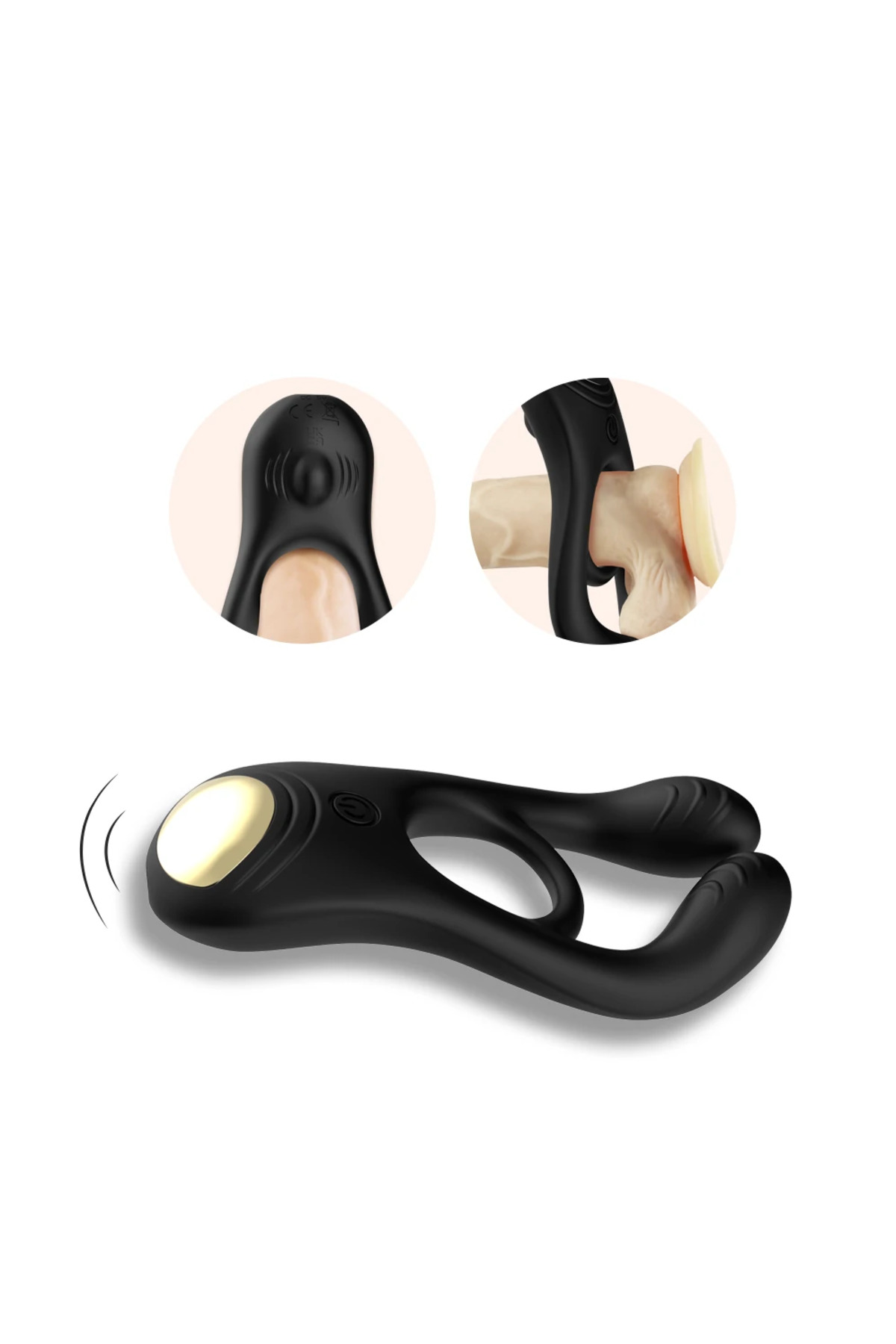 PRIME TOYS Veyron Şarjlı Güçlü Titreşimli Testis ve Klitoris Uyarıcı Vibratör Penis Yüzüğü - Görsel 6