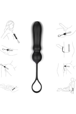 ADELE ve G Spot Uyarıcı Penis Halkalı Anal Vibratör