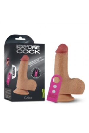 Gabe 15cm Sese Duyarlı USB Şarjlı 7 Titreşimli Realistik Vibratör